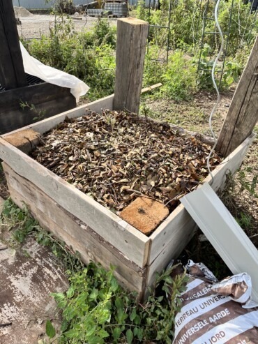 VÝPLŇ ZÁHONU, PARENISKA A SKLENÍKA